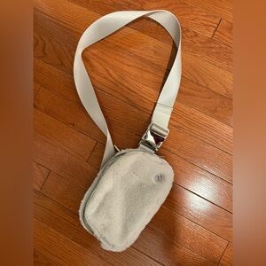 Fuzzy Lulu Lemon Belt Bag